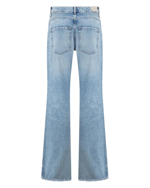 ICON DENIM Blue Elephant Leg Jeans