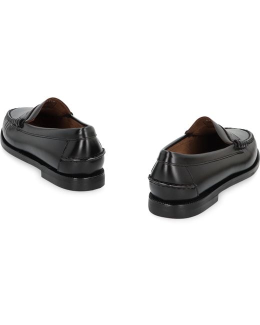 Sebago Black Classic Dan Moccasins