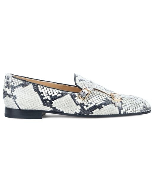 Doucal's White Monk Strap