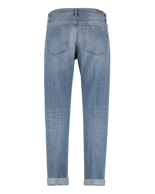 Dondup Blue Bray Regular Fit Jeans for men