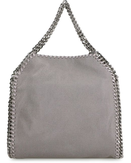 Stella McCartney Gray Falabella Mini Tote Handbag