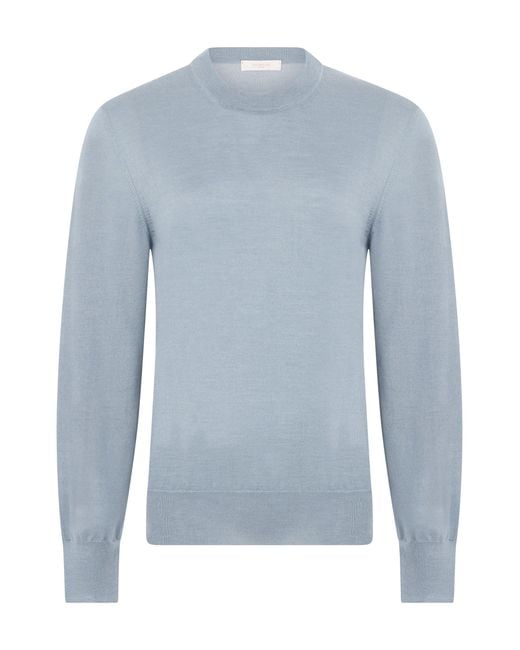 Slowear Blue Long Sleeve Sweater