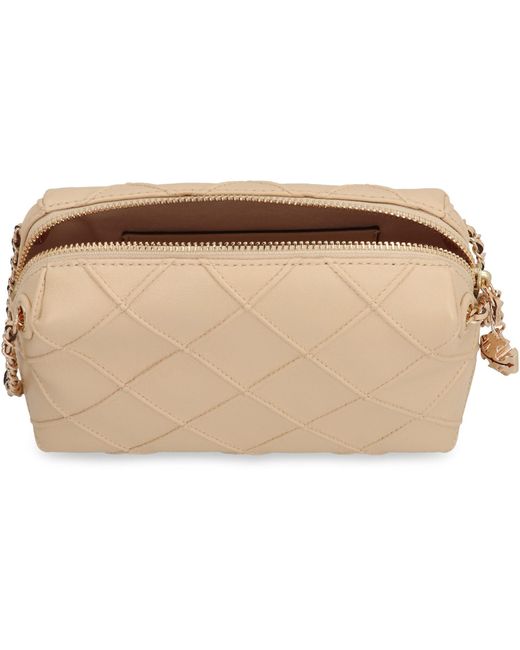 Borsa a tracolla Fleming in pelle di Tory Burch in Natural