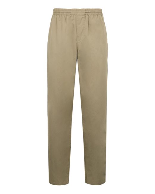 Aspesi Natural Ventura Cotton-twill Bush-trousers for men