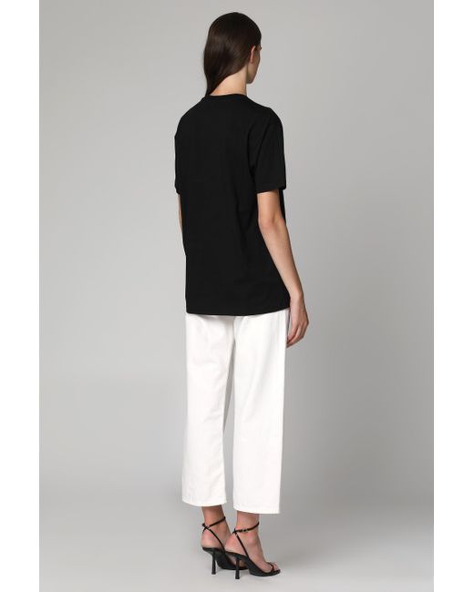 Vivienne Westwood Black Cotton Crew-Neck T-Shirt