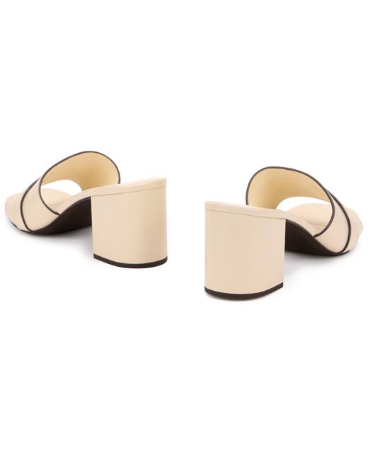 Tory Burch Natural Heeled Sandal
