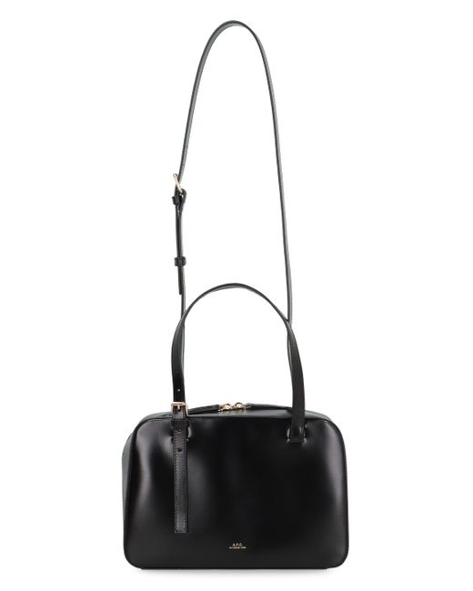 Borsa Virginie in pelle di A.P.C. in Black