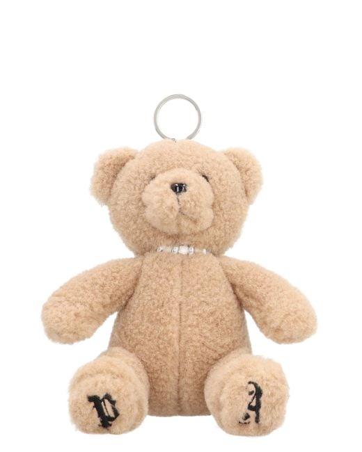 Palm Angels Natural Bear Key Ring for men
