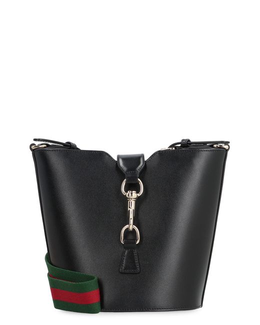 Mini borsa a secchiello di Gucci in Black