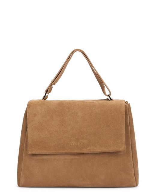 Orciani Brown Handbag Sveva