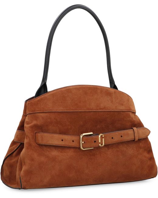 Marc Jacobs Brown La Traduzione Del Testo "The Suede Dakota Satchel" Dall'Inglese (En) All'Italiano (It) È: "La Borsa Dakota
