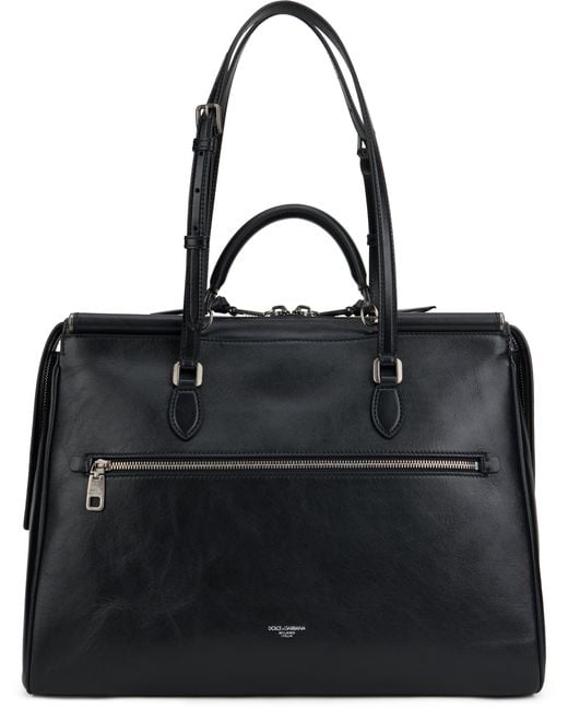 Dolce & Gabbana Black Victory Bag for men