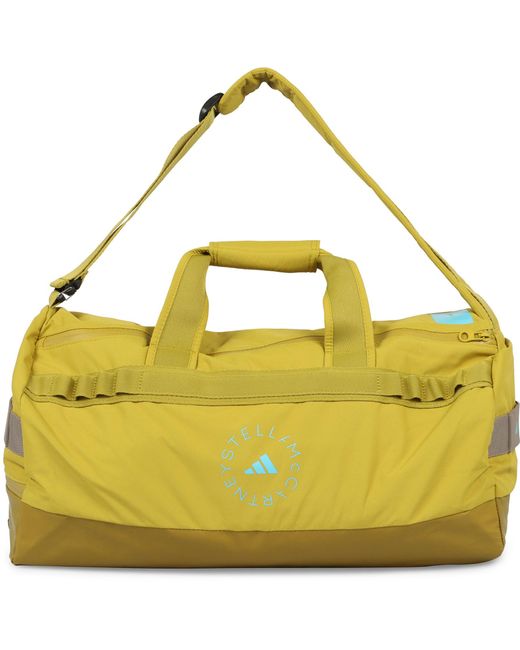 Adidas By Stella McCartney Yellow Nylon Duffle Bag