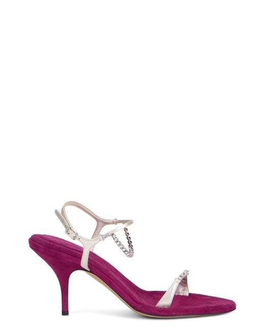 Chloé Pink Heeled Sandals