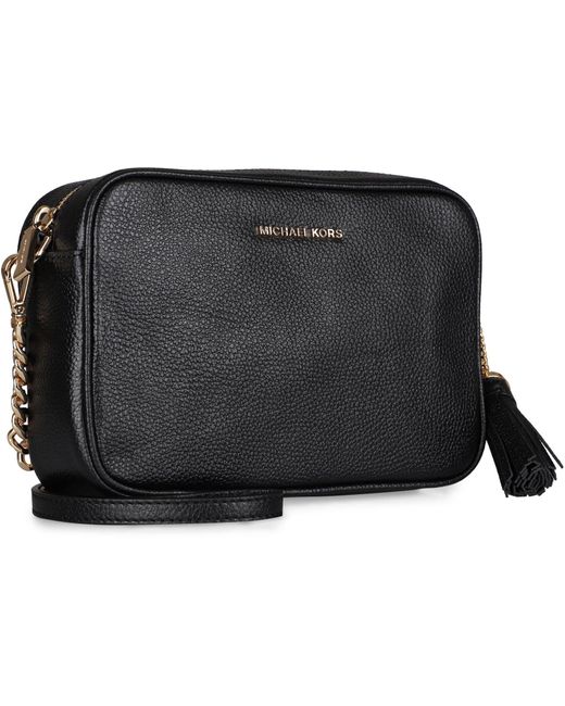 Borsa a tracolla ginny nera di Michael Kors in Black