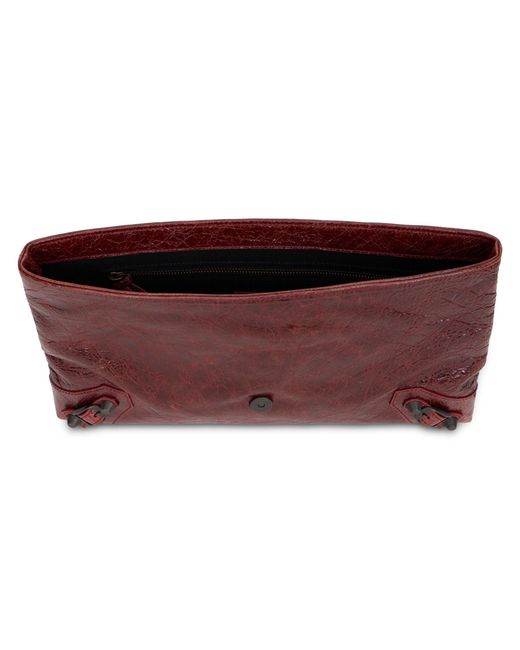 Balenciaga Purple Clutch Lecity
