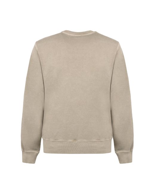 Aspesi Natural Cotton Crew-neck Sweatshirt for men