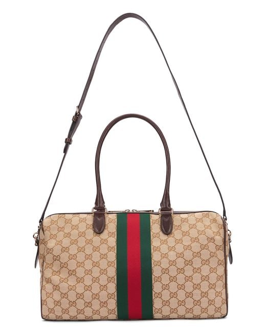 Gucci Natural Handbag Large Fabric Bag