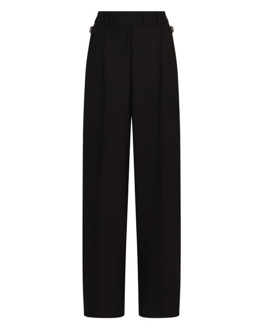 PT01 Black Virgin Wool Trousers