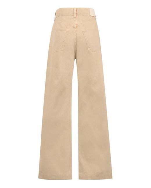 Citizens of Humanity Natural High-rise Straight Leg Jeans