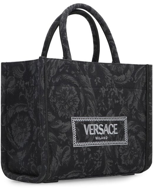 Versace Black Piccola Athena Tote Bag