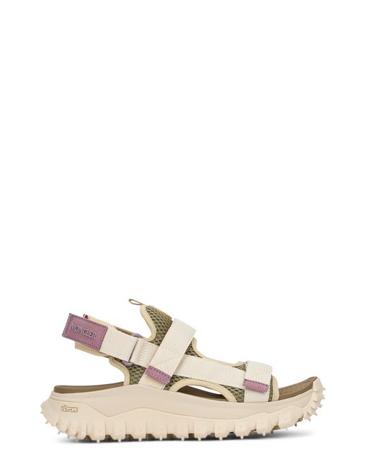 Moncler White Trailgrip Vela Sandals