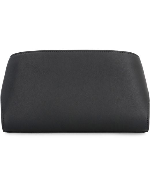 Ferragamo Black Hug Leather Crossbody Bag