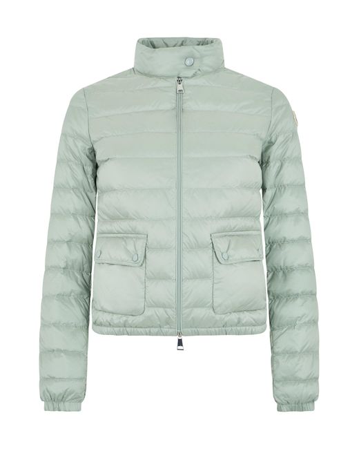 Moncler Green Short Down Jacket Lans Foldable