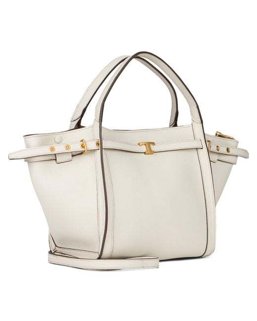 Tod's Natural Small Leather Handbag Shopping