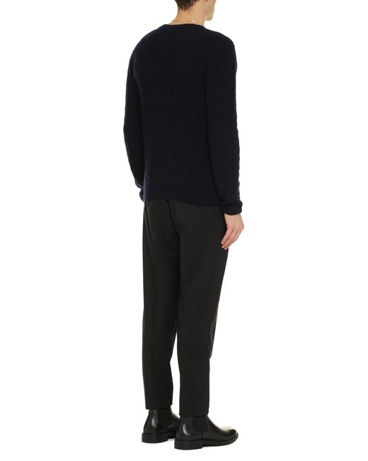 THE (Alphabet) Blue The (Knit) for men