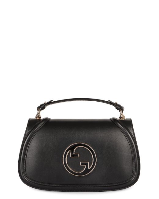 Gucci Black Medium Blondie Leather Handbag