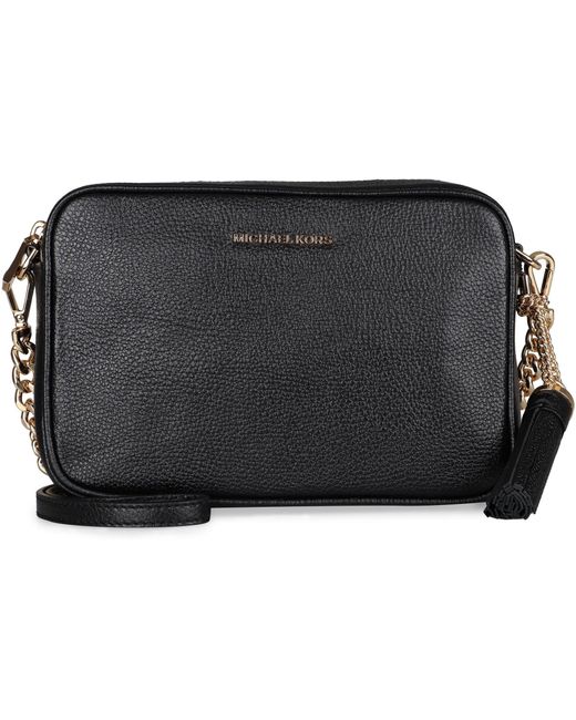 Borsa a tracolla ginny nera di Michael Kors in Black