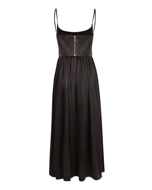 Abito in seta di Zimmermann in Black