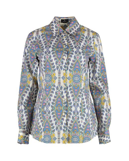 Etro Blue Shirts