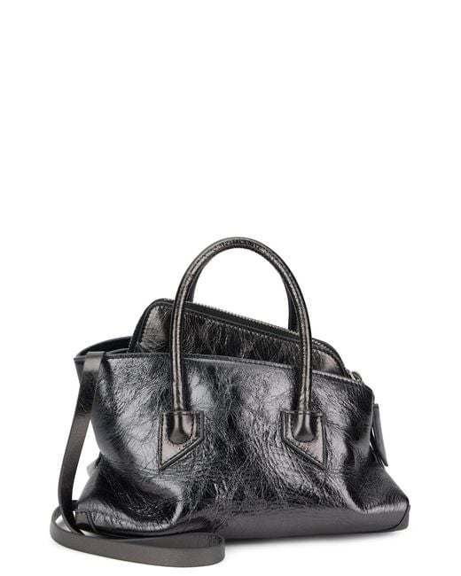 The Attico Black Handbag La Passeggiata Mini