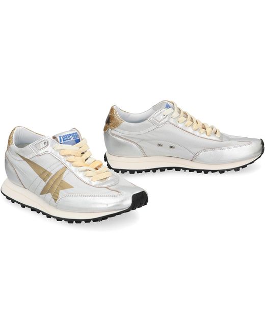 Golden Goose Deluxe Brand White Low-Top Sneakers Marathon