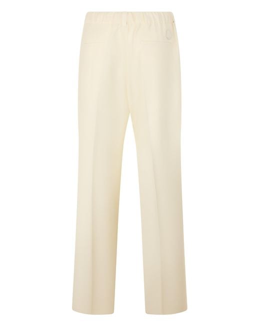 Moncler Natural Long Pants With Elastic