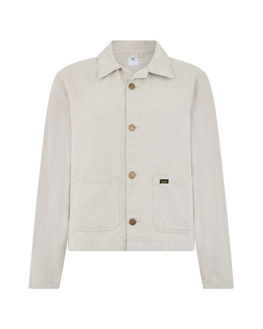Lois White Cotton Jacket