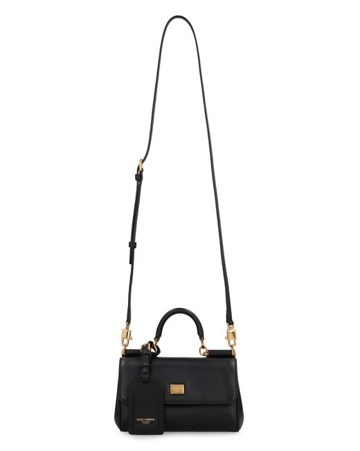 Dolce & Gabbana Black Handbag My Sicily