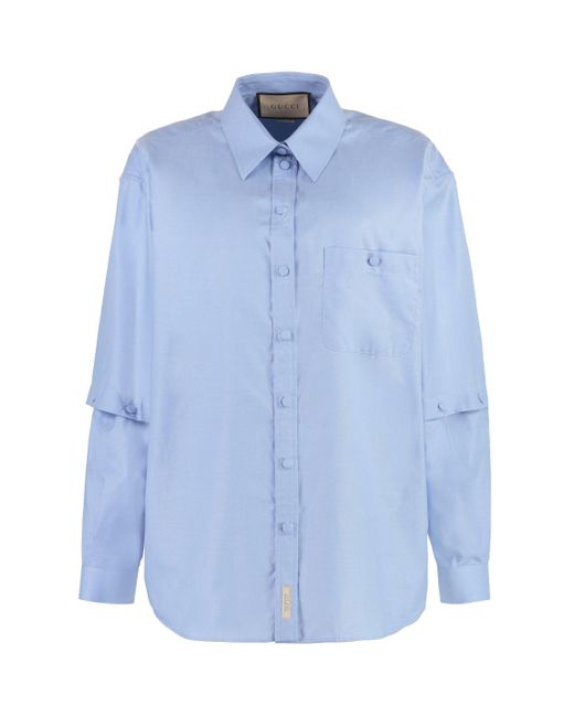 Gucci Blue Shirt