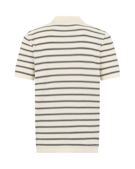 A.P.C. Multicolor Cotton Striped Polo for men