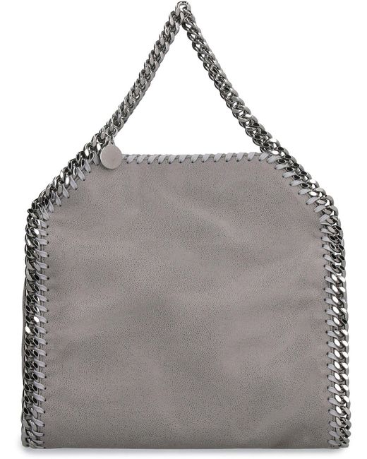 Stella McCartney Gray Falabella Mini Tote Handbag