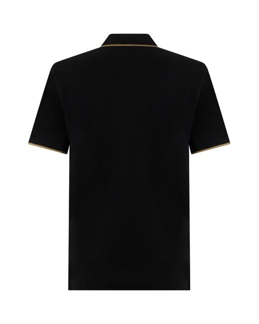 Boss Black Pique Cotton Polo for men