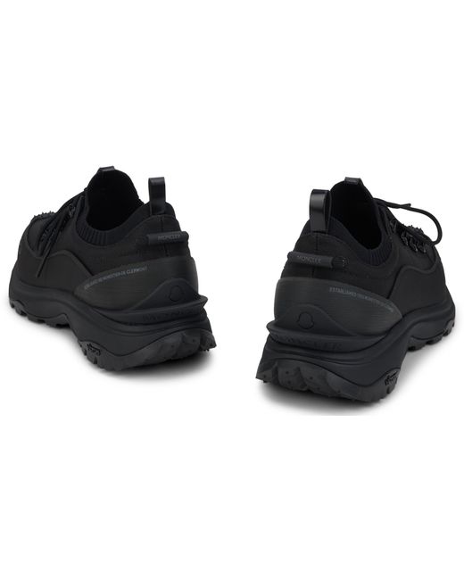 Moncler Black Sneaker Trailgrip Lite3 for men
