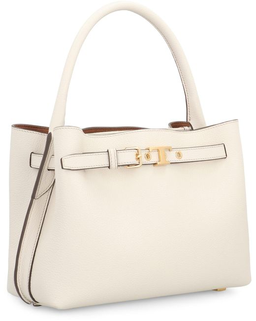 Tod's Natural Mini Leather Handbag