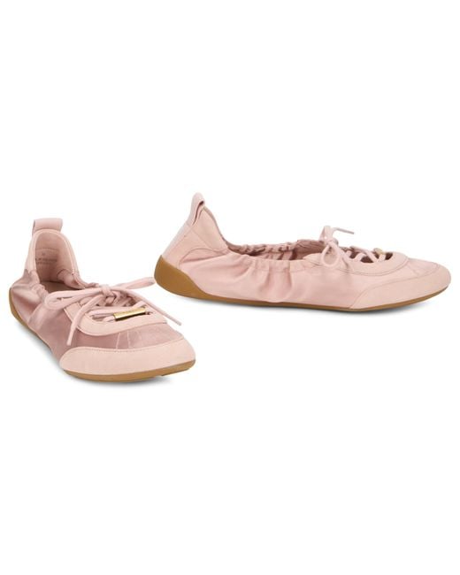 Chloé Pink Kick Athletic Ballet Shoes