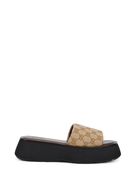 Gucci Black Slippers