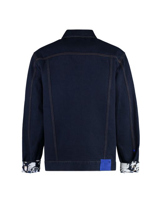 Burberry Blue Denim Jacket for men