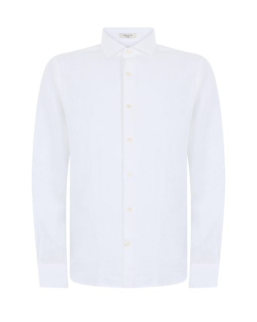 Gant White Linen Shirt for men