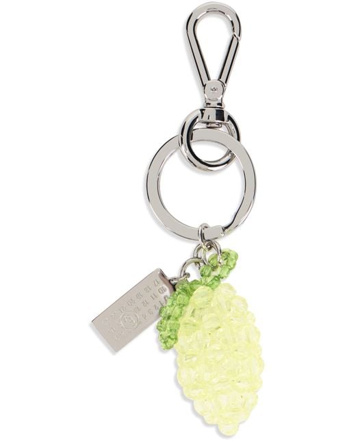 MM6 by Maison Margiela Metallic Lemon-Shaped Keychain